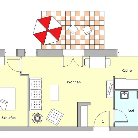 Residenz Unter Den Linden 01 Direkt Am Stadtwald Daire